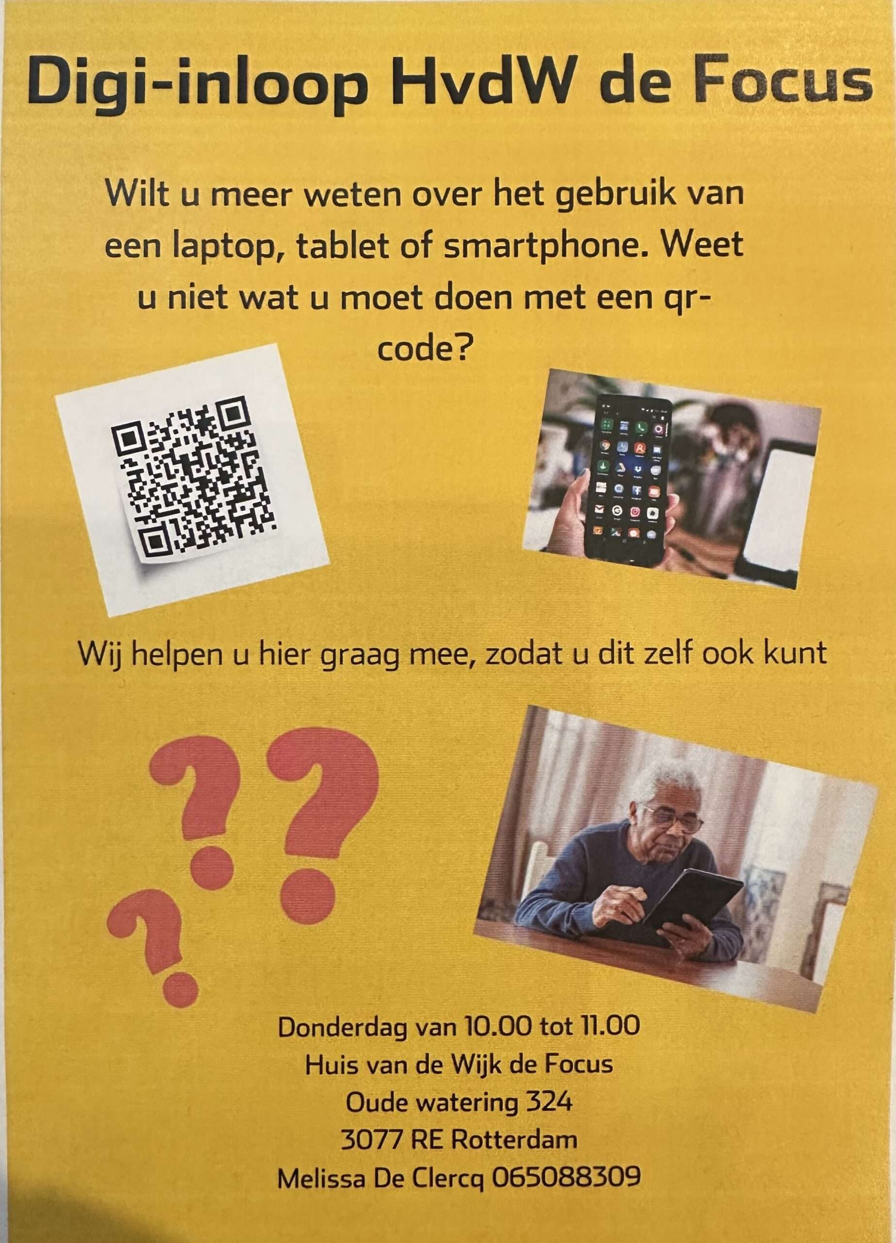 Digi-inloop voor hulp