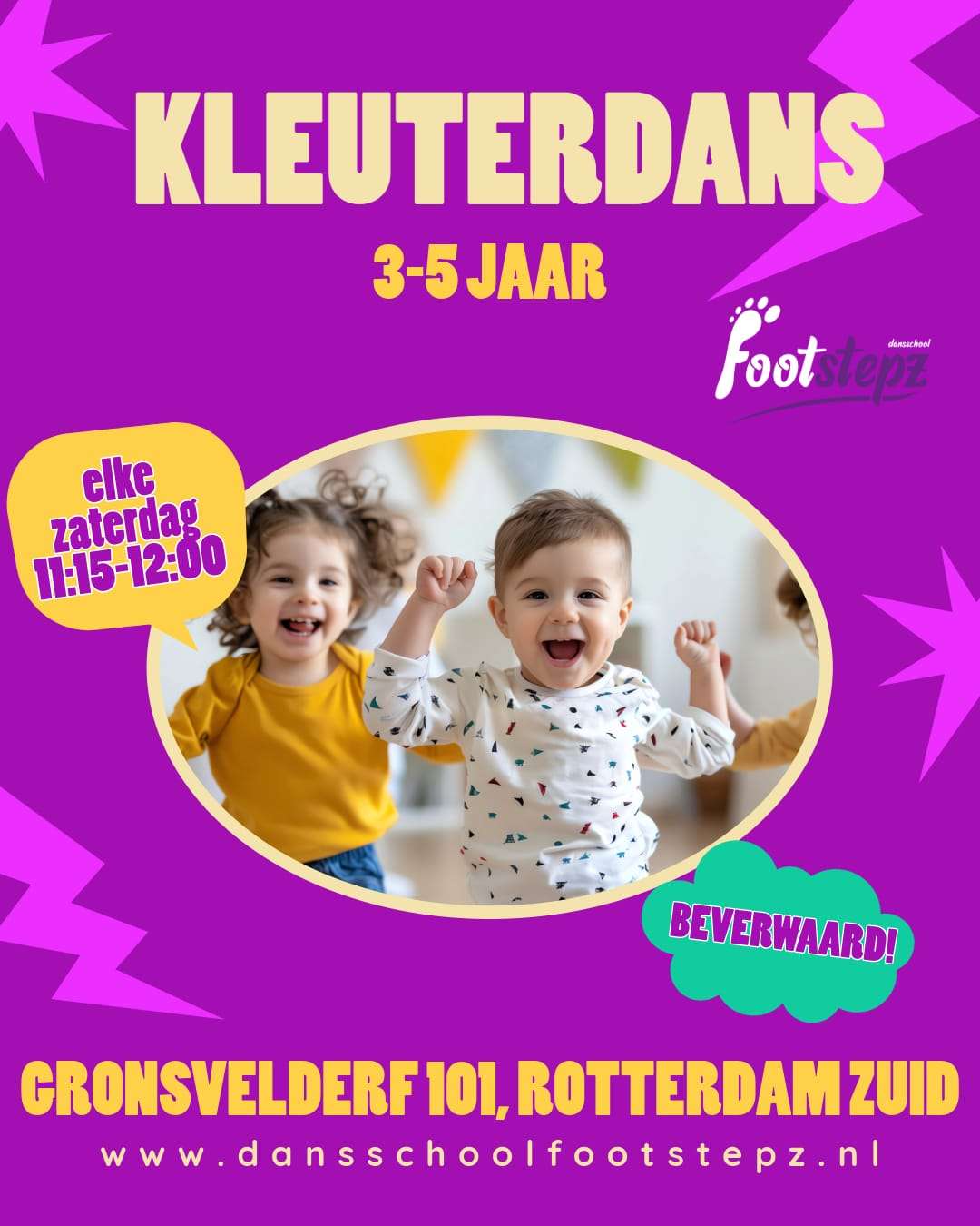 Kleuterdans in Beverwaard