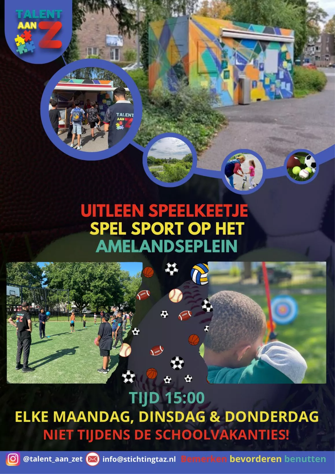 Speelkeetje op het Amelandseplein – sport, spel en plezier voor kinderen