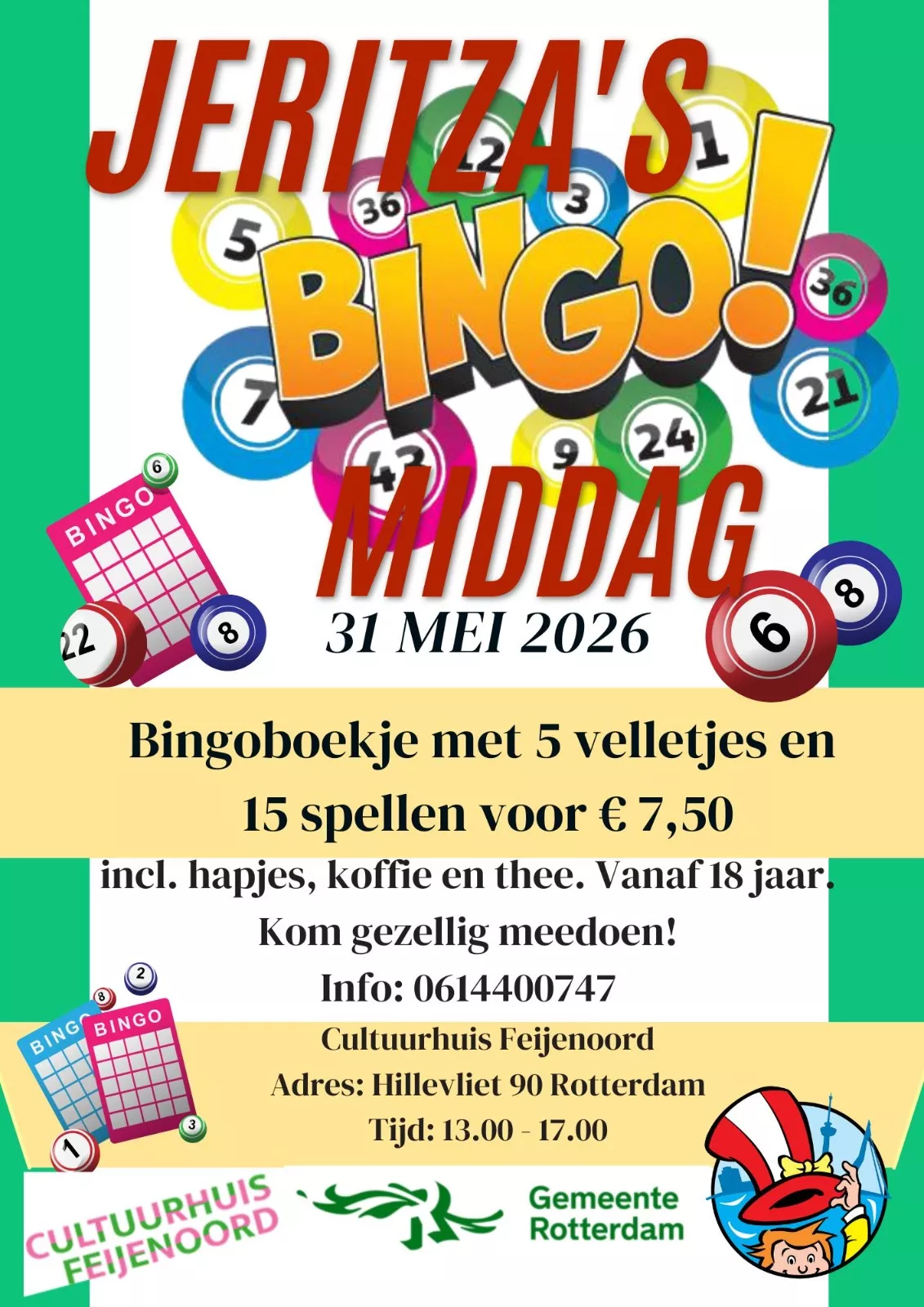 Jeritza's Bingo Middag