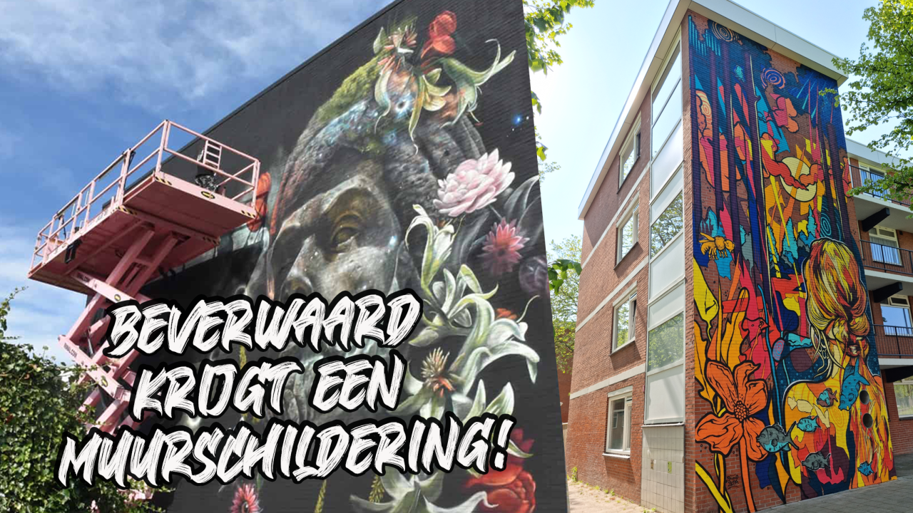 muurschildering Beverwaard Likejewijk AllCaps