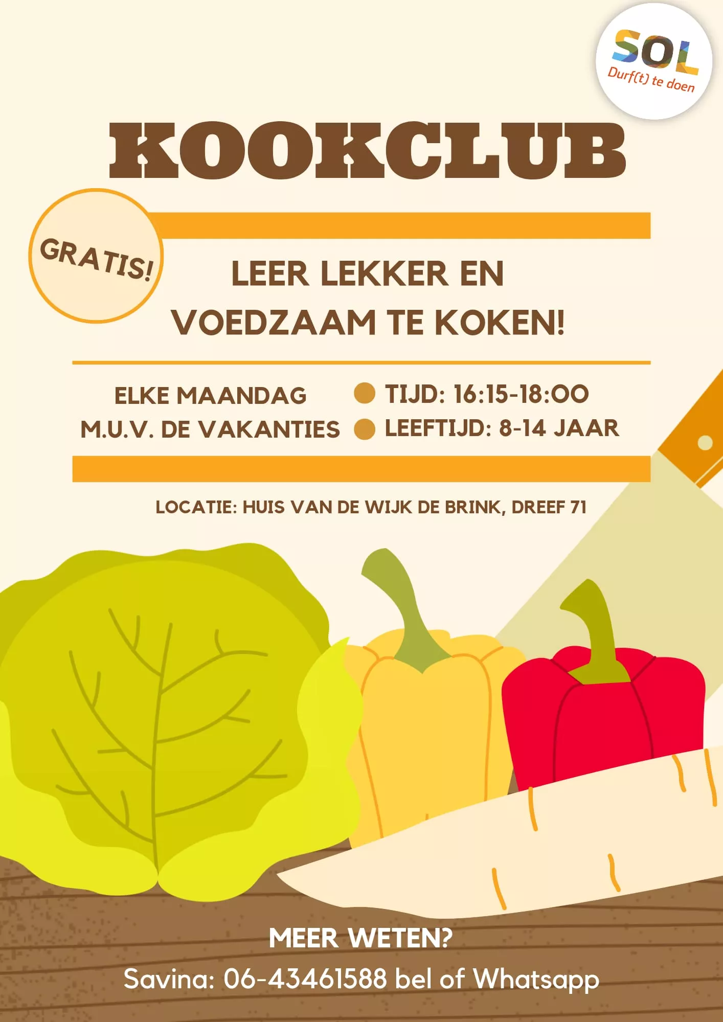 Kookclub leren koken