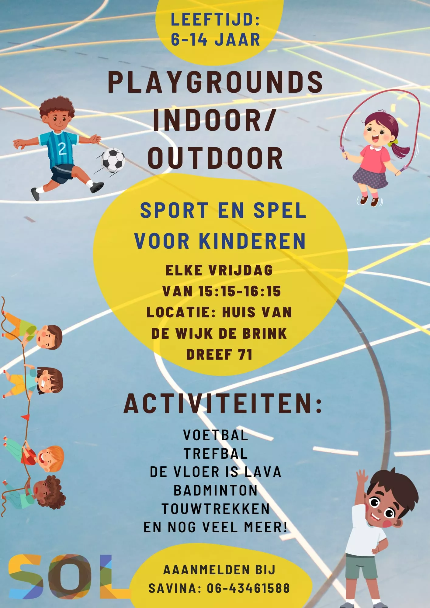 Playgrounds Indoor Outdoor Spel en Sport