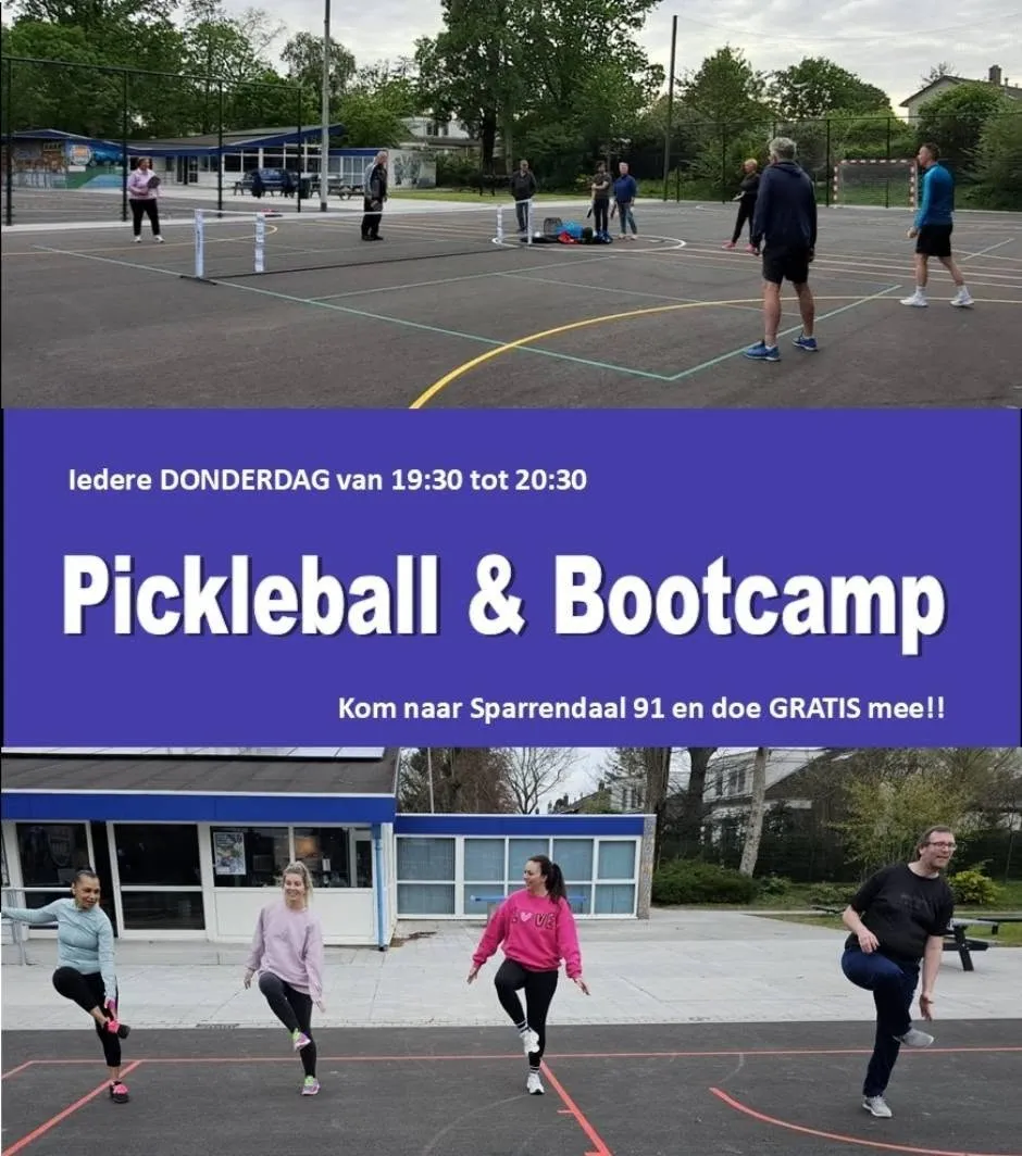 Pickleball en bootcamp