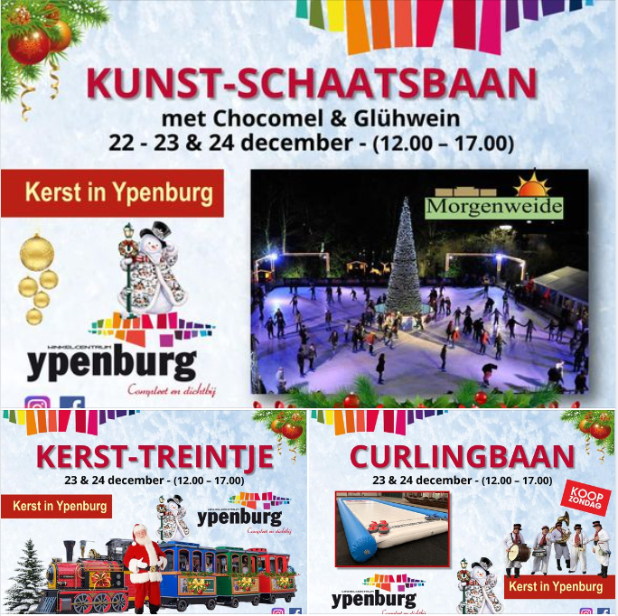 Winterse activiteiten winkelcentrum Ypenburg