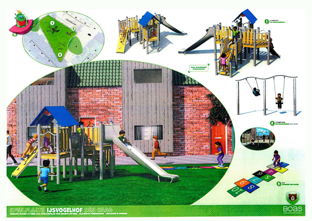 ontwerp speeltuin IJsvogelhof