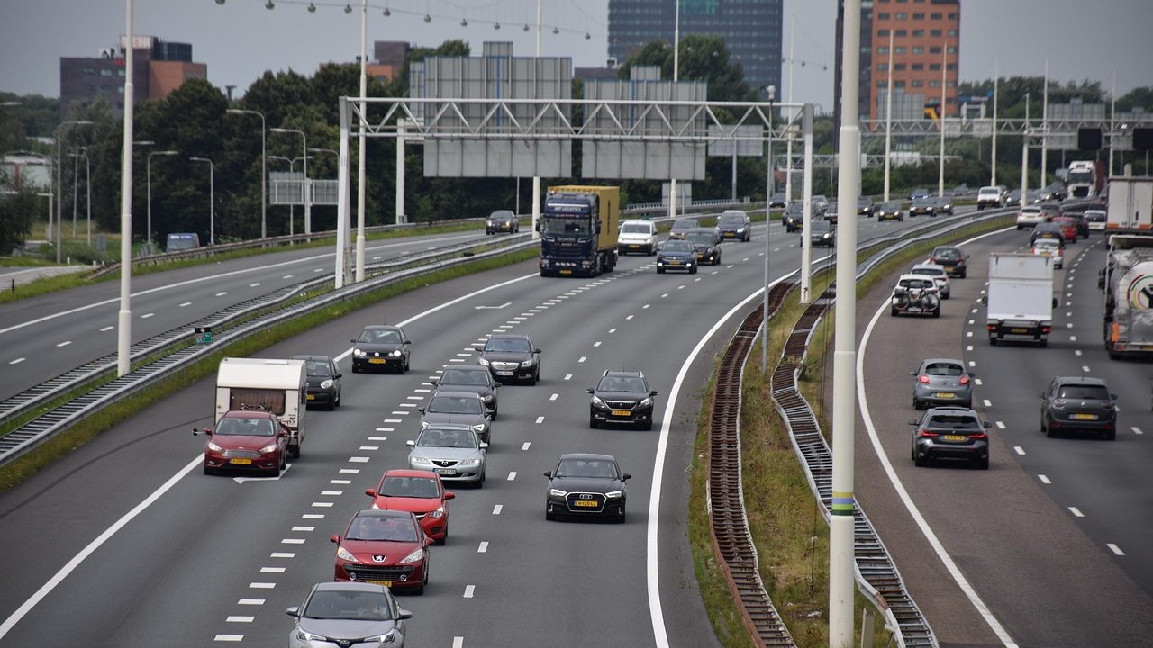 Snelweg verkeer
