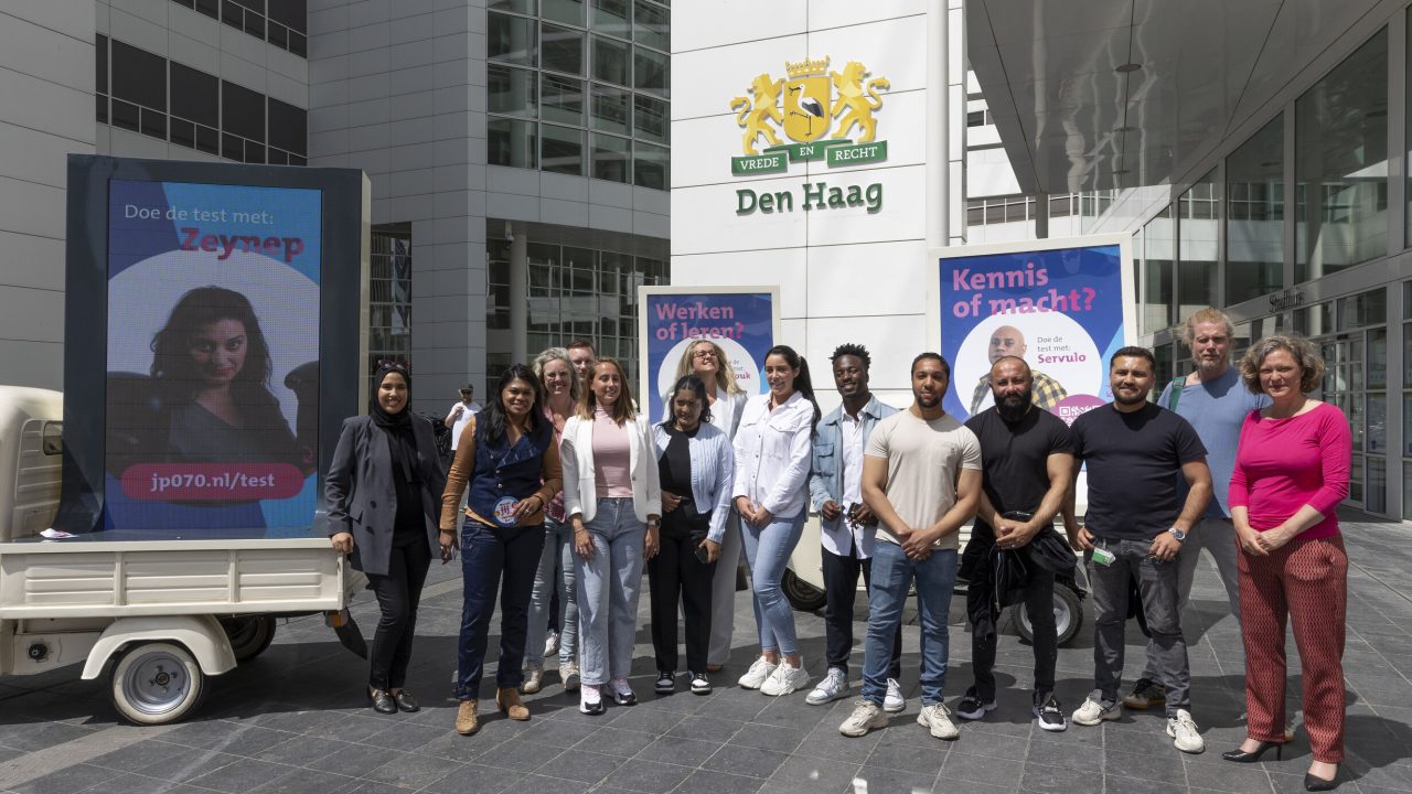 DEN HAAG - Aftrap campagne van Jongerenpunt 070 Wat wil jij nu eigenlijk? FOTO EN COPYRIGHT GEMEENTE DEN HAAG/HENRIETE GUEST