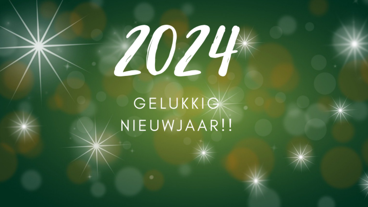 Gelukkig nieuwjaar 2024