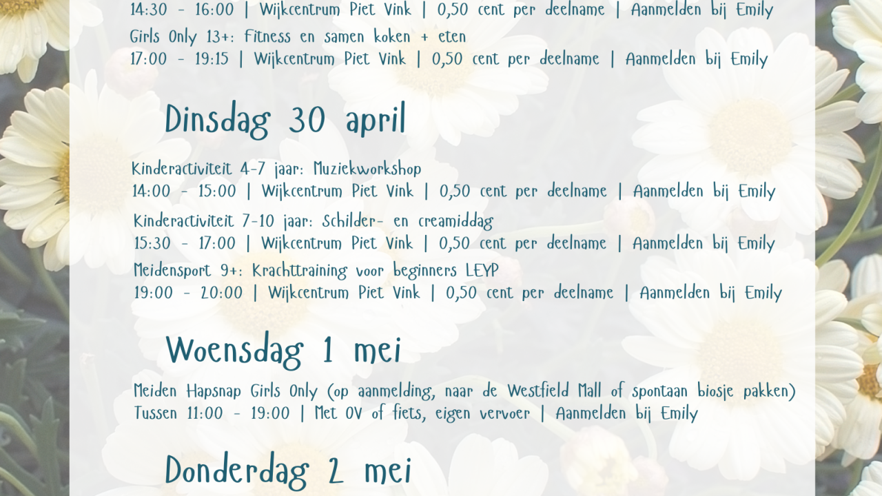 MEIVAKANTIE-Jeugdwerk-Leidschenveen-Ypenburg_def