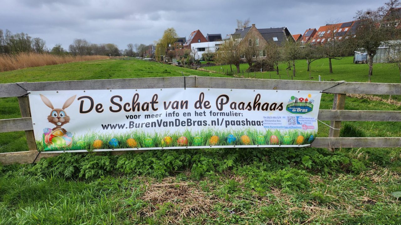 Paasbanner Dwarskade