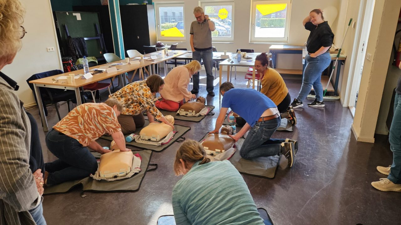 Oefenen met reanimeren