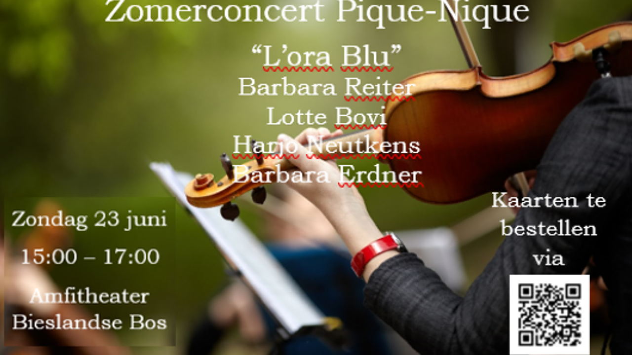 Zomerconcert 2024 poster