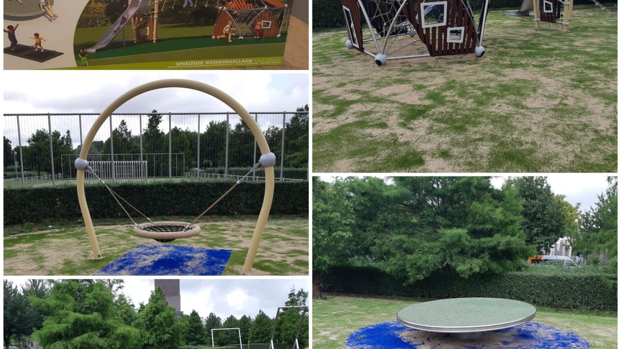 vernieuwde speeltuin weidevogellaan