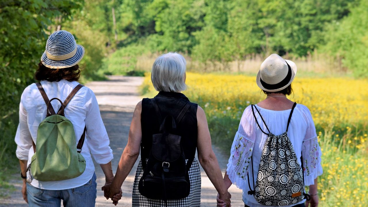 wandelen in de natuur