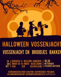 Halloween vossenjacht - Singels 2024