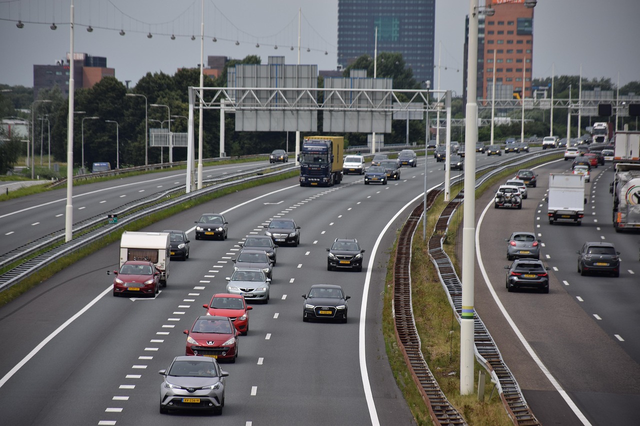 Snelweg verkeer