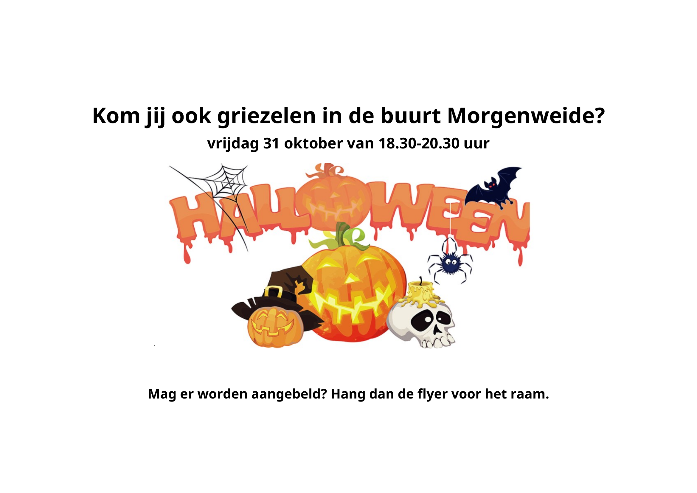 halloween in buurt morgenweide 2025